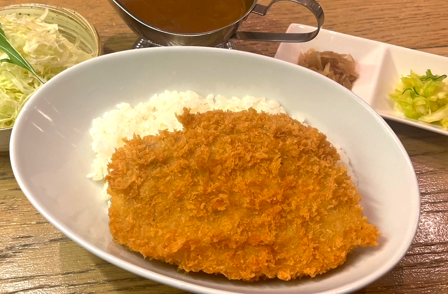 和豚もちぶた カツカレー(ロースカツ150g)